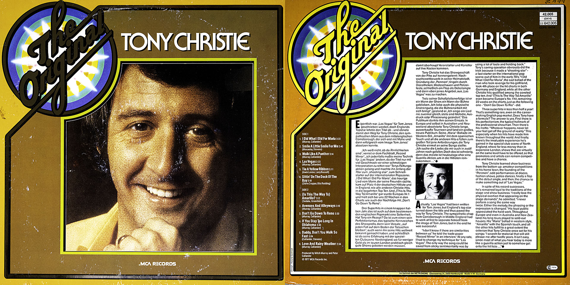 The Original - Tony Christie - Tony Christie
